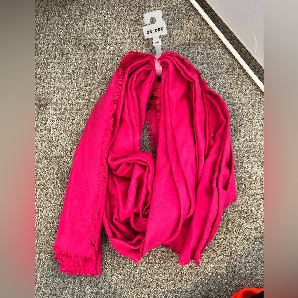 NWT A New Day Pink Large Scarf
